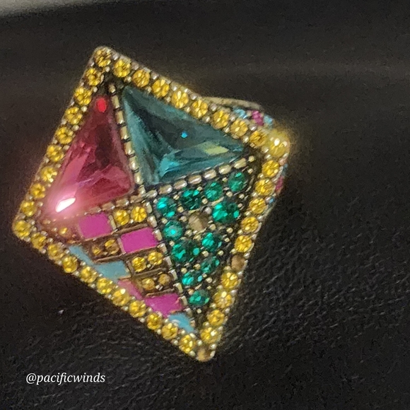 HEIDI DAUS MARY POPPINS RETURNS "UP FOR ANYTHING" KITE RING SIZE 7. c - Picture 2 of 12